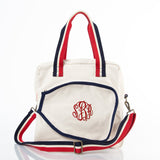 Pickleball Bag with Embroidered Monogram