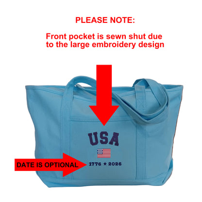 USA 250th Anniversary Commemorative Tote Bag