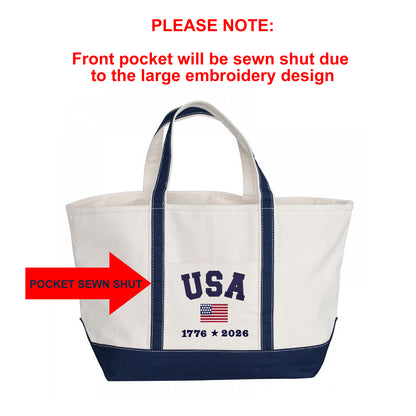 America's 250th Anniversary Commemorative USA Tote Bag