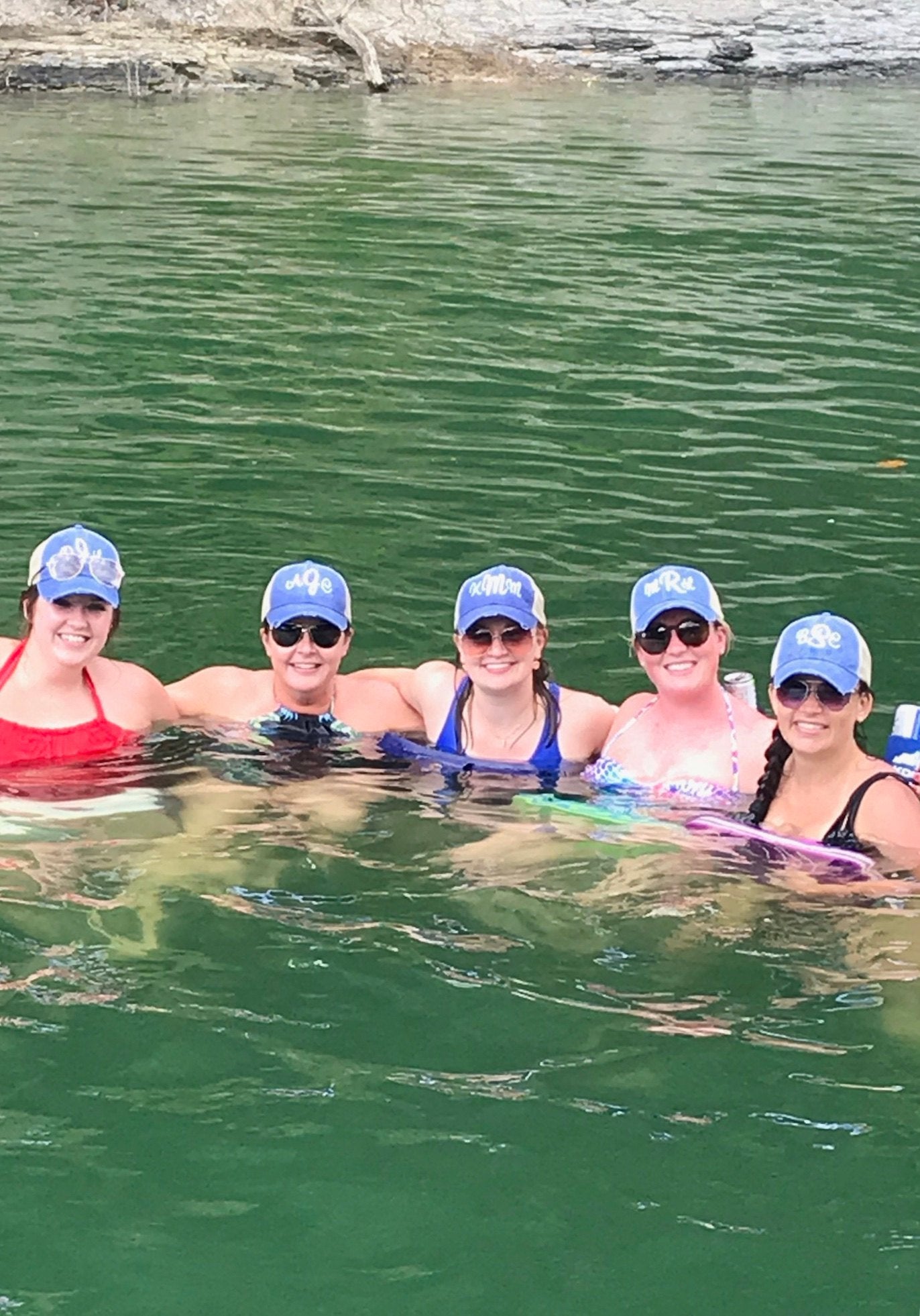 Trucker Hat with monogram for Girl's Weekend Getaway
