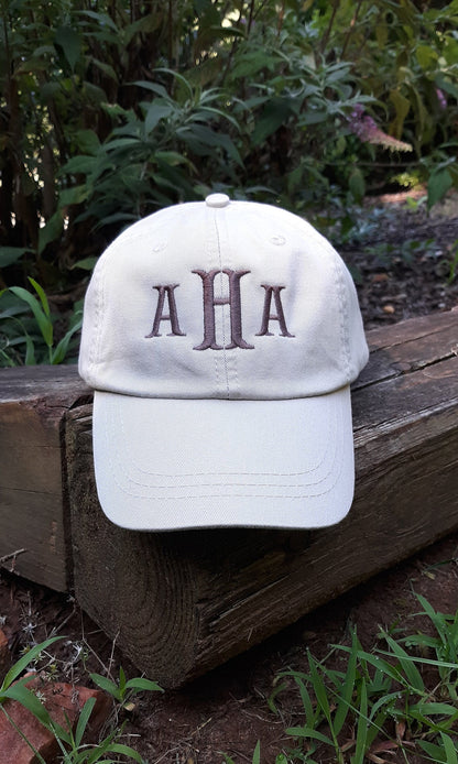 Monogram Baseball Hat