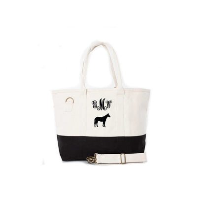 Personalized Horse Tote Bag