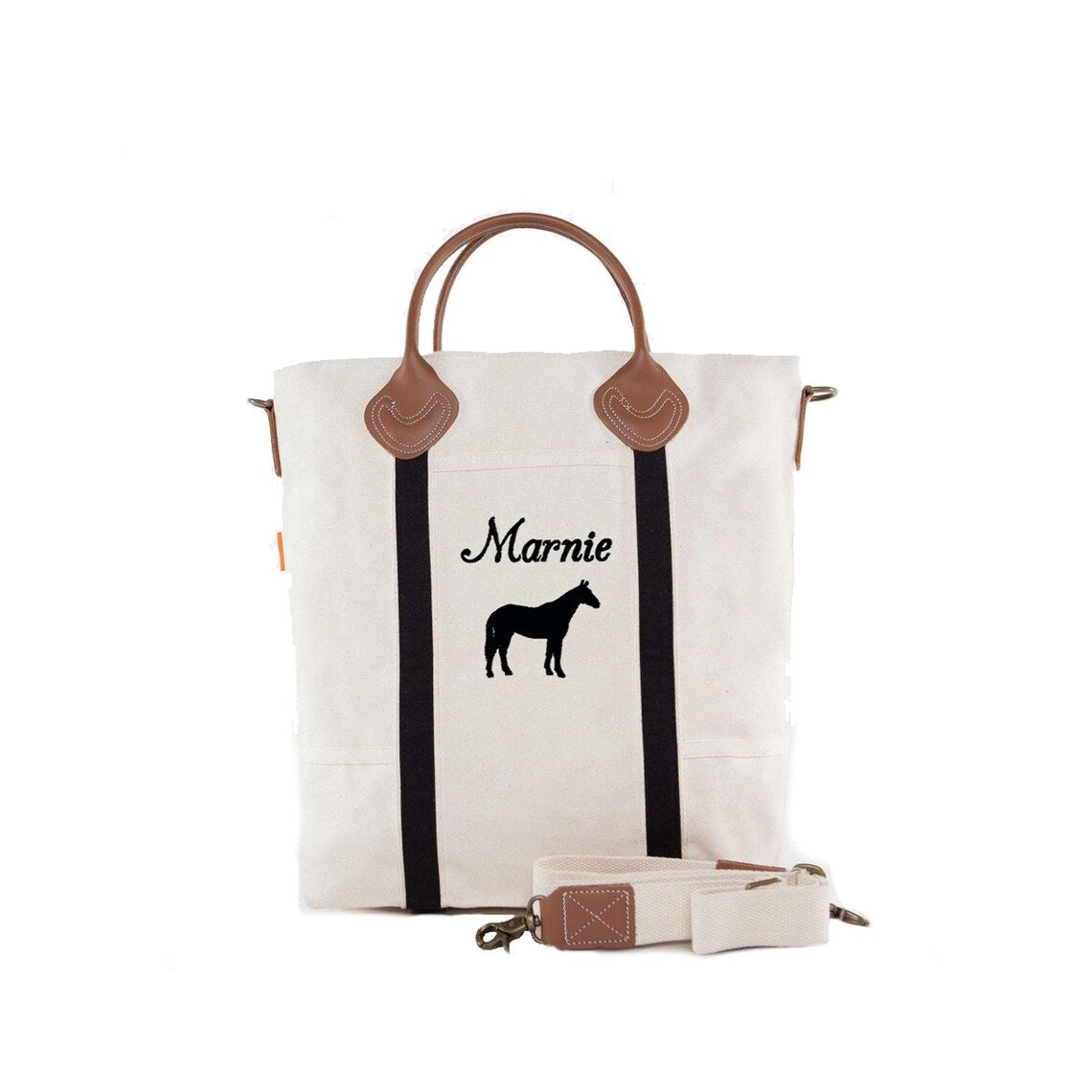 Personalized Horse Tote Bag