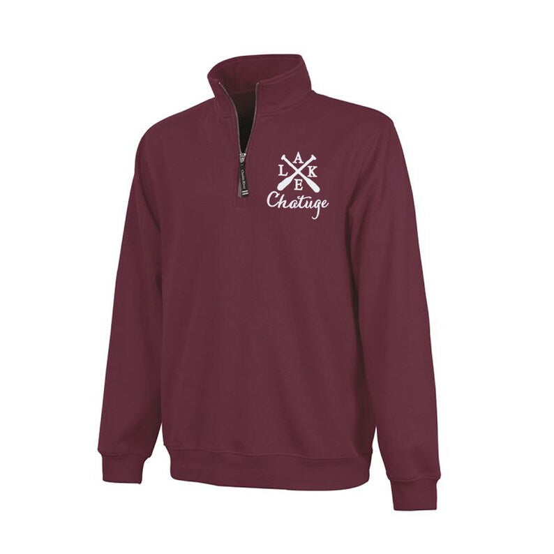 Lake Quarter Zip Pullover with any Lake Name