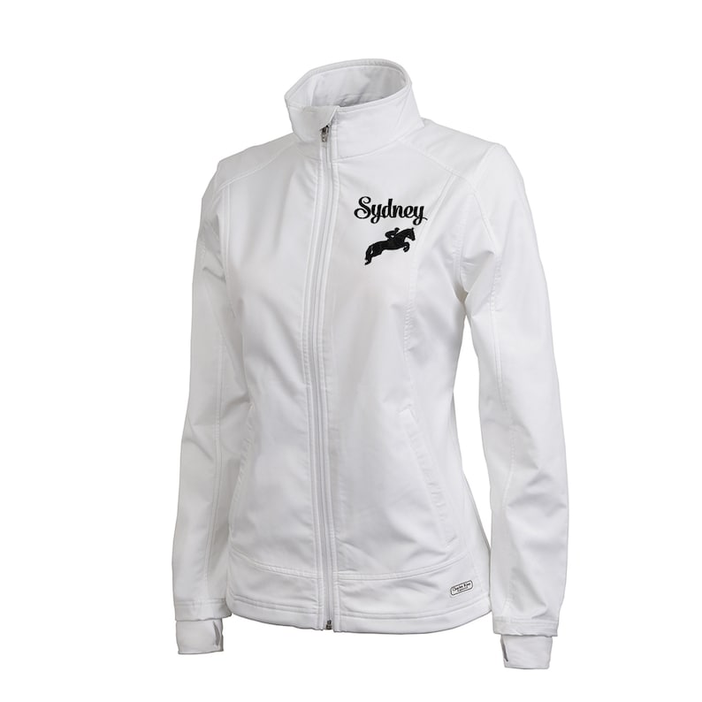 Personalized Equestrian Jacket, Embroidered Horse Jacket
