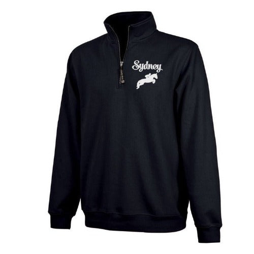 youth size horse sweatshirt, horse apparel, equestrian apparel