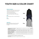 Youth Size Charles River Apparel Crosswind Quarter Zip Pullover with Embroidered Monogram