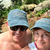 Custom Lake Fishing Hat Embroidered with any Lake Name