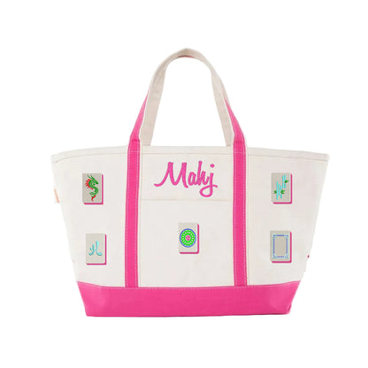 My Favorite Things Embroidered Analog Hobby Tote Bag
