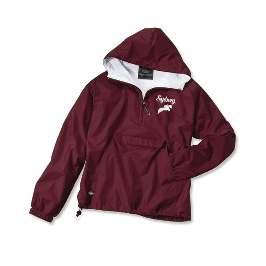 personalized horse jacket with name, barn jacket