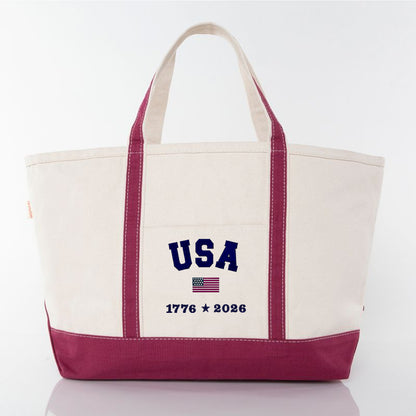 America's 250th Anniversary Commemorative USA Tote Bag