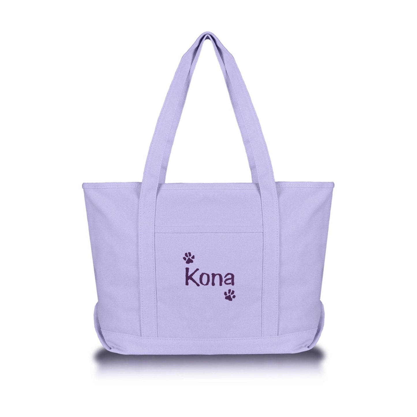 purple tote bag for dogs