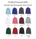 Adult Equestrian Charles River Apparel Crosswind Quarter Zip with Horse Image