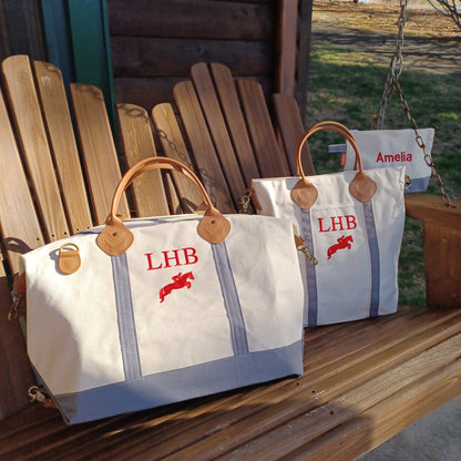 Personalized Horse Tote Bag