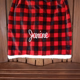 Lumberjack plaid blanket