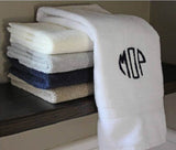 Monogram Towels - Bath & Hand - 5 colors