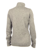 Ladies Charles River Apparel Heathered Fleece Pullover