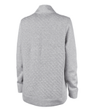Quilted Full Zip Sweatshirt With Monogram - Ladies