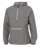 Gray Windbreaker Anorak
