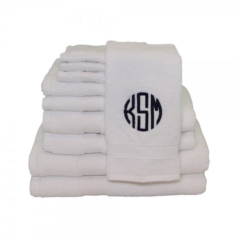 Monogrammed Hand Towel, Personalized Bath Towel, Hand Towels