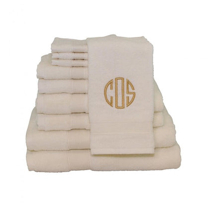 monogrammed towels