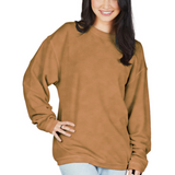 Oversized Corded Sweatshirt