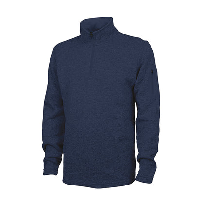 Men's Charles River Apparel Heathered Fleece Pullover