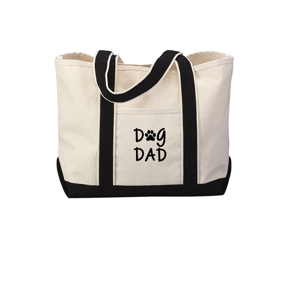 Dog Dad Tote Bag