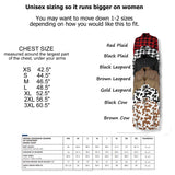 Leopard Print Quarter Zip Sweatshirt with Monogram