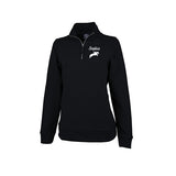 Ladies Horse Quarter Zip Pullover - Quilted Sweatshirt