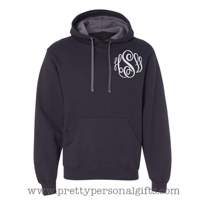 Monogrammed Hoodie Sweatshirt