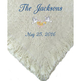 Embroidered Personalized Afghan Blanket