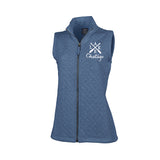 Quilted Vest With Any Lake Name - Ladies