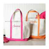 Bridal Party Tote Bag with Name