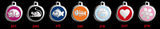 Cat ID Tag - Red Dingo - free shipping