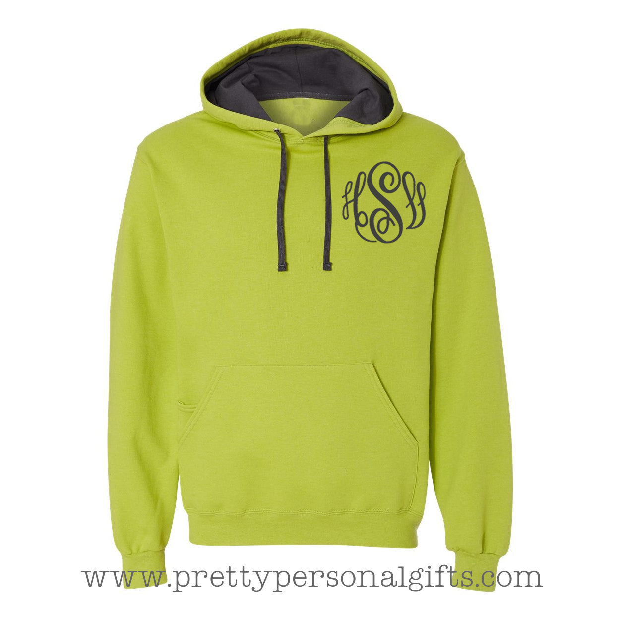 Monogrammed Hoodie Sweatshirt