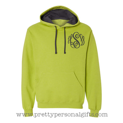 Monogrammed Hoodie Sweatshirt