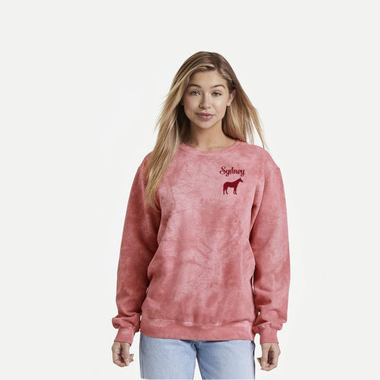 Horse Crew Neck Sweatshirt