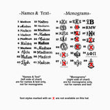 Knit Winter Hat Personalized - 9 colors