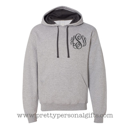Monogrammed Hoodie Sweatshirt