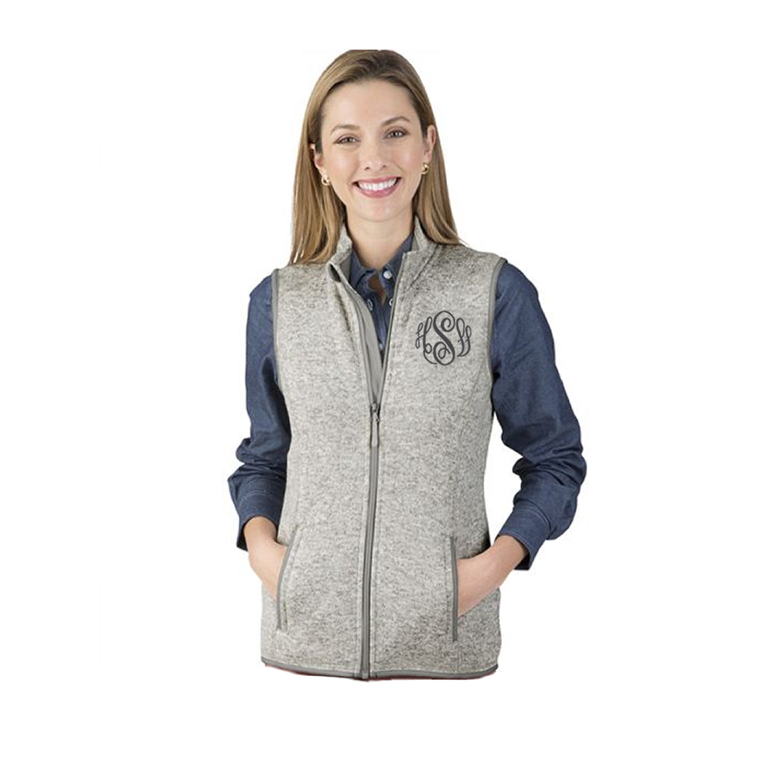 Charles River Apparel Knit Sweater Vest