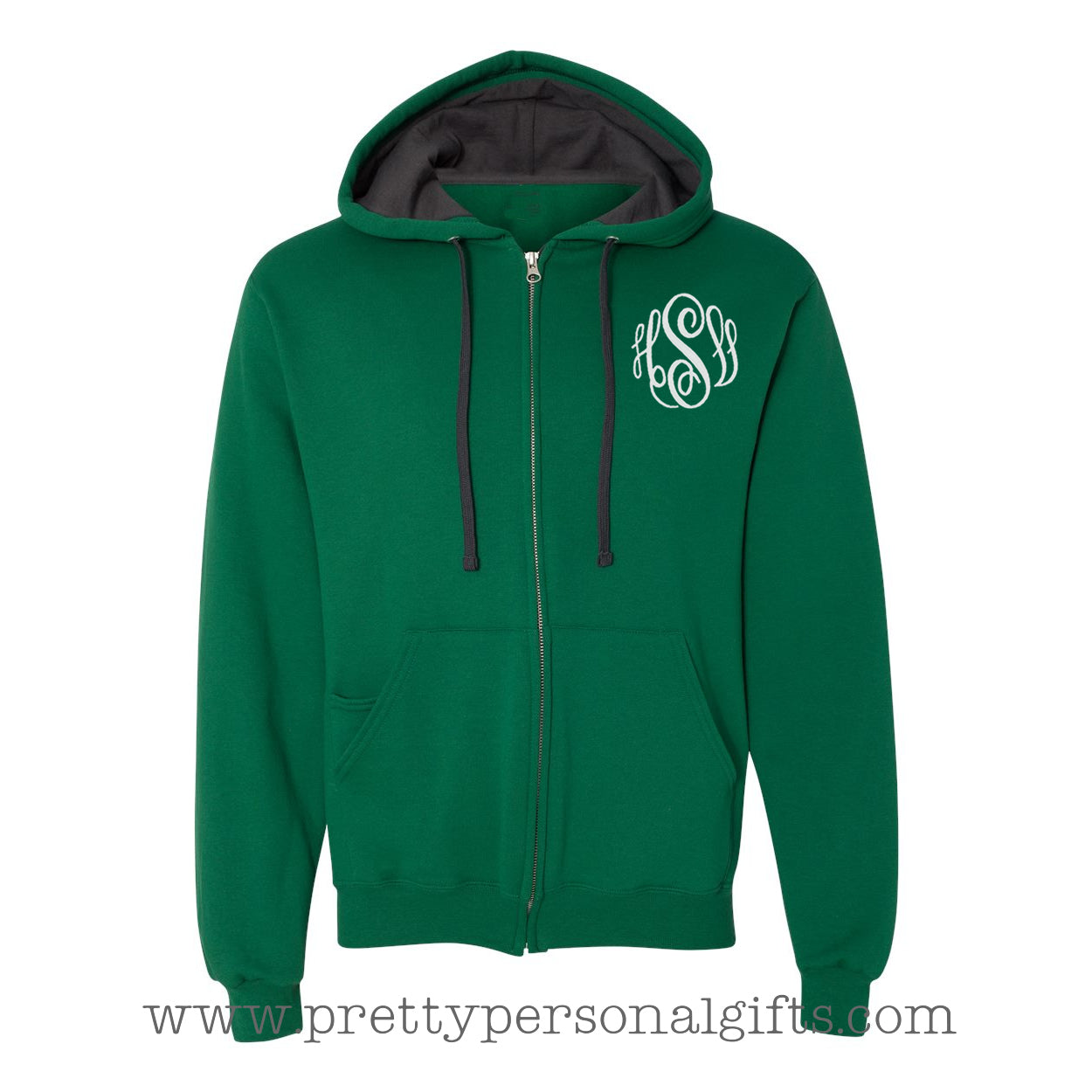 Monogrammed Hoodie Sweatshirt