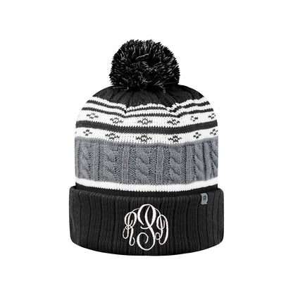 Knit Winter Hat Personalized - 9 colors