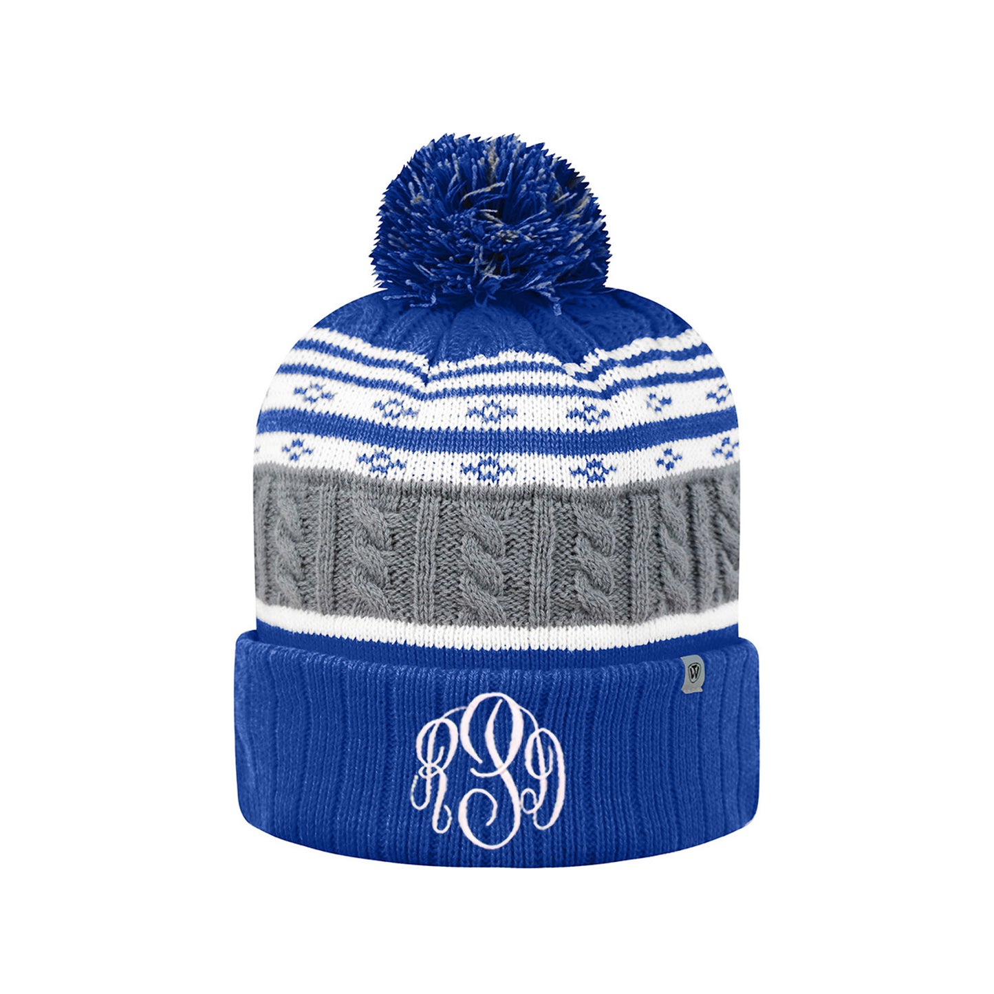 Knit Winter Hat Personalized