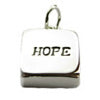 Hope Charm  - Sterling Silver