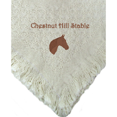Personalized Horse Blanket