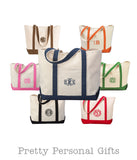 monogram tote bag 
