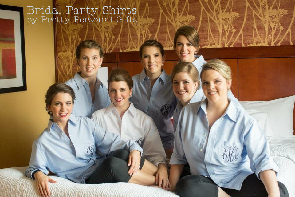 Bridal Party Wedding Shirts