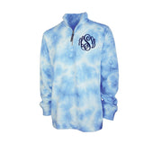 tie dyed quarter zip charles river apparel