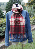 Scarf with Monogram